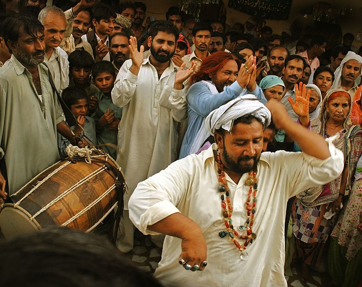 A mystic Dance On The Beat Of Drum From A Sufi Shrine