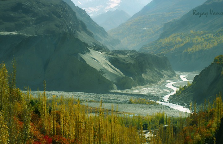 Mystic Mood Of Hunza Valley Pakistan In Autumn