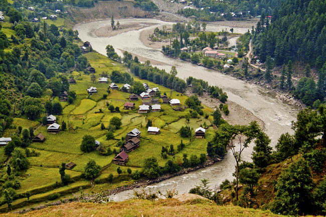 Awesome Landscape Beauty Of Neelum Valley In Pakistan