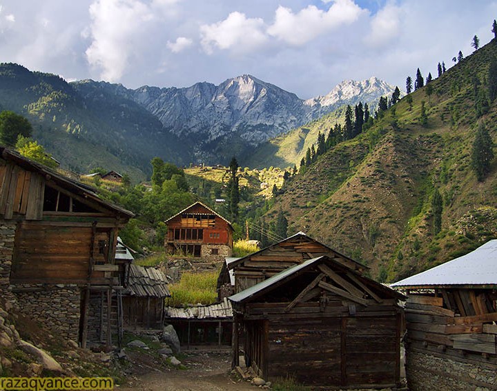 A Beautiful Mountain Village In Neelum Valley Kashmir
