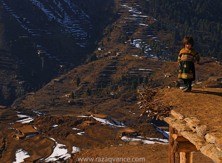 A Mountain Girl From Swat Vally Pakistan