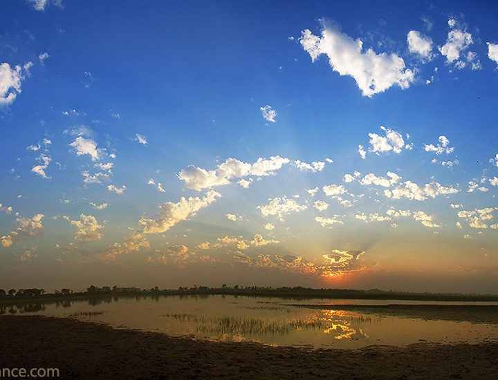 Landscape Photography And A winter Sunset