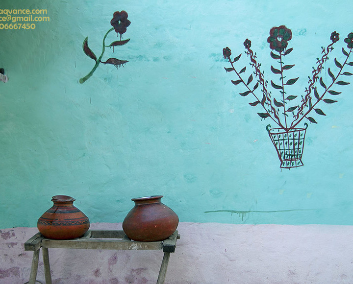 WALL PAINTINGS AND CULTURAL BEAUTY OF VILLAGE LIFE