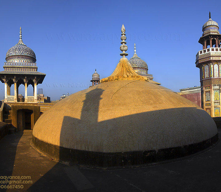 Architectural Beauty Of Wazir Khan Mosque In Lahore Pakistan