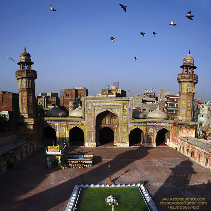 Architectural Beauty Of Wazir Khan Mosque In Lahore Pakistan