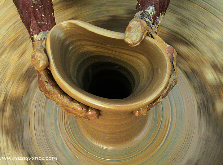 Skill And Art In The Golden Hands Of Potters