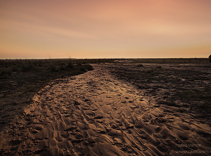 Glimpses of Dying River Ravi in Pakistan